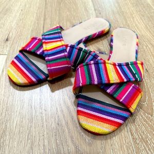 Rainbow Jcrew Sandal